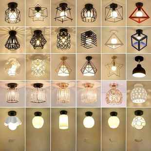 过道灯 走廊灯 美式 纳维亚欧式 入口阳台试衣 简约斯堪 吸顶灯