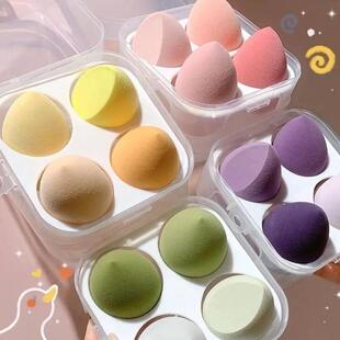 4PC Beauty Makeup Applicator Foundation Blender Buffer Spong