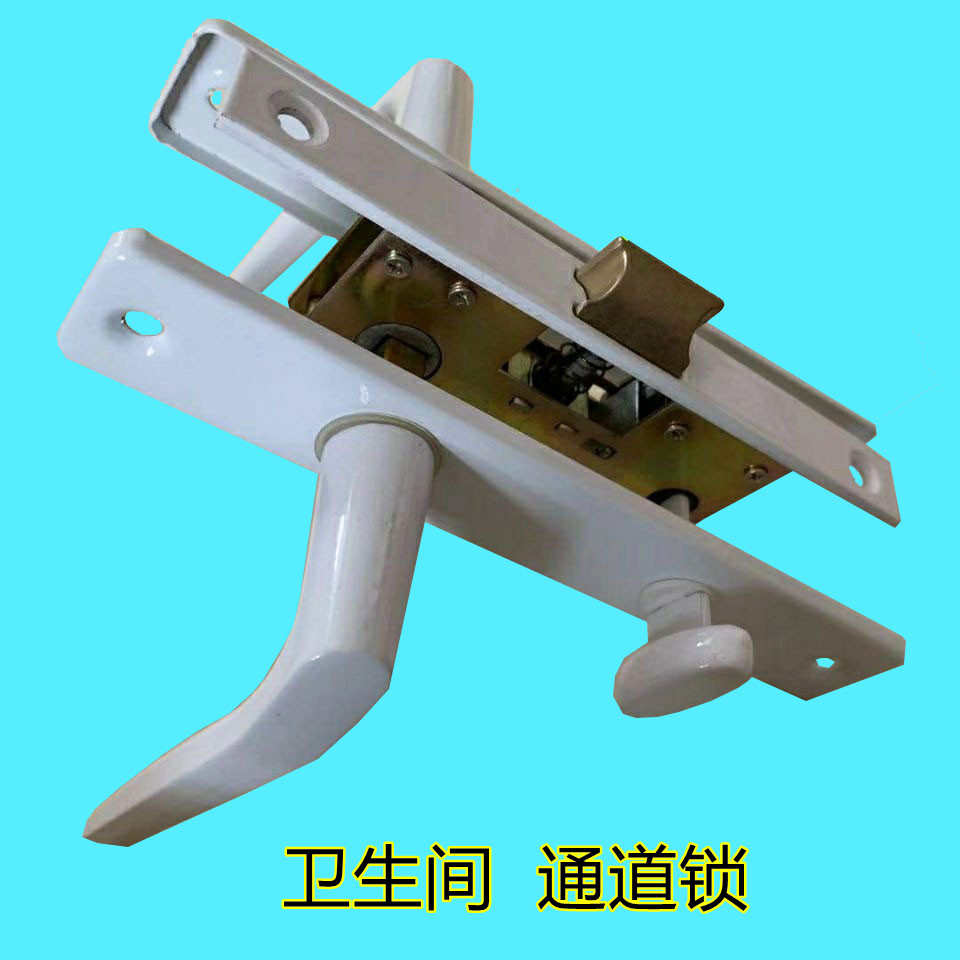 塑钢平开门把手锁 6325型室内门锁 厕所反锁门锁老式平开门执手锁