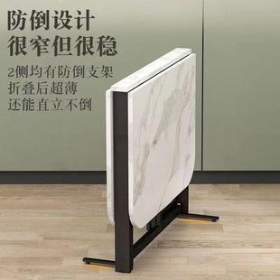 折叠饭餐桌家SWG小户型用简易餐桌多功能儿学童习桌可移动吃桌子