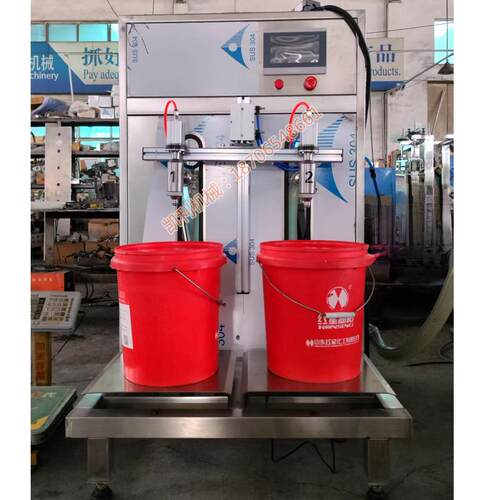 10L调和油称重式灌装机25升润滑油灌装机20升液体肥料灌装机