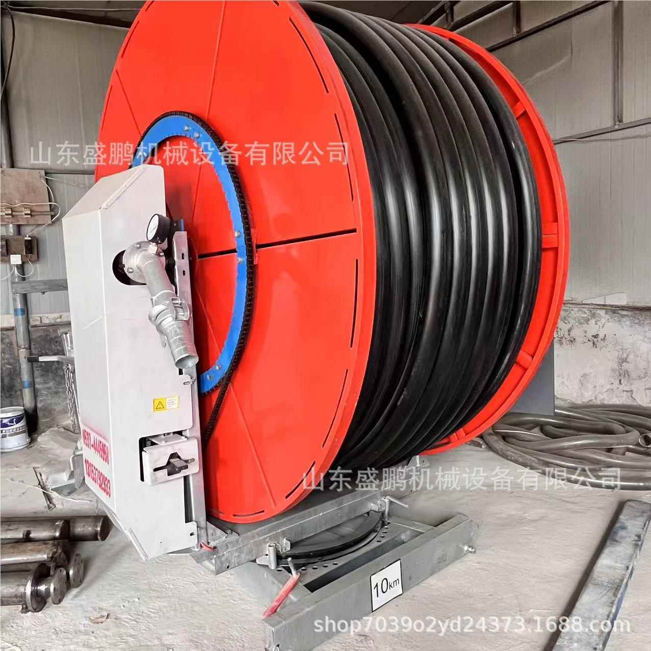 新款农用浇神器农田喷CMO灌溉卷盘式灌全自动卷盘浇地喷机灌地机