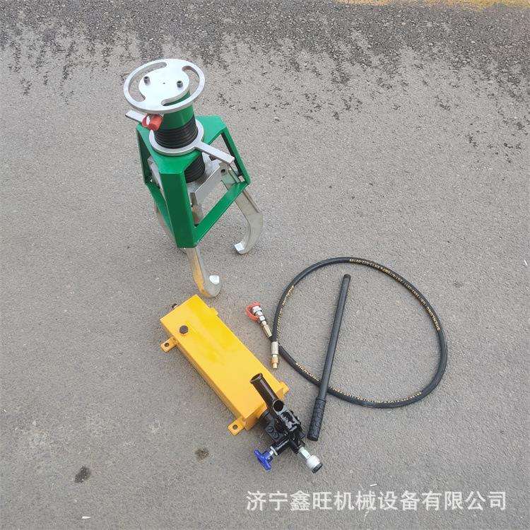 轴承用拆卸顶拔器 分体机械式三爪拔轮器10-100T 液压防滑拉马