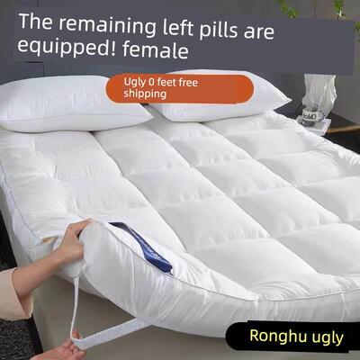 10cm Cotton Hotel soft mattress topper bed folding pad 床垫