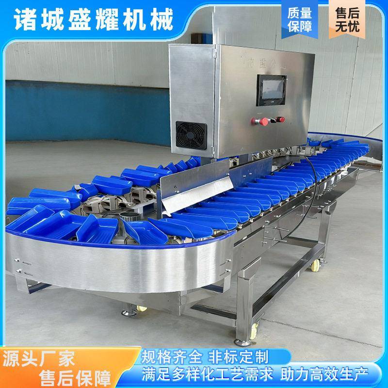 5级牛油果分选机 全自动苹果重量分级机 冻凤爪分克重机盛耀