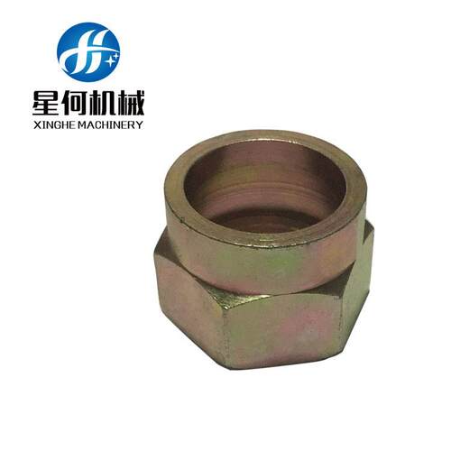 47厂家小铁批量水暖五金铁件外丝水螺管接纹管旋转连接件铁头
