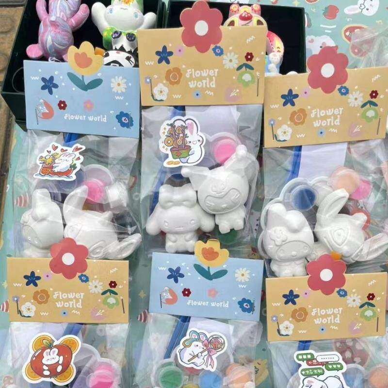 石膏娃娃打包袋透明袋卡头包装袋礼物袋零食饼干糖果袋子礼品袋