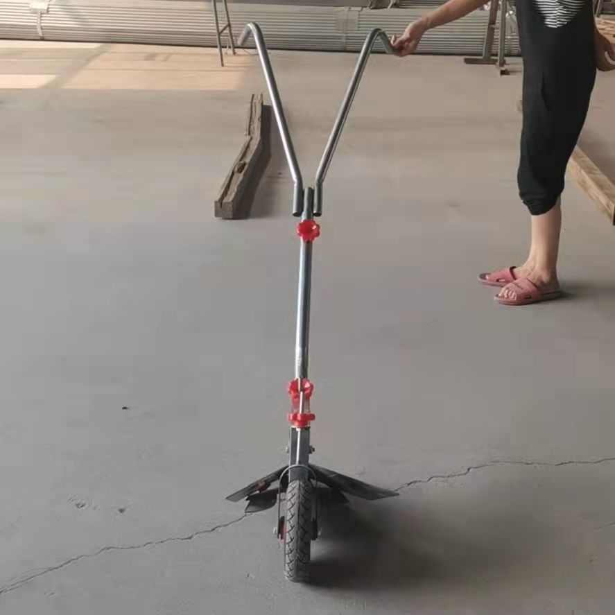 农用手拉犁农具手扶犁单人开沟犁起垄器小型人工松土机培土翻土