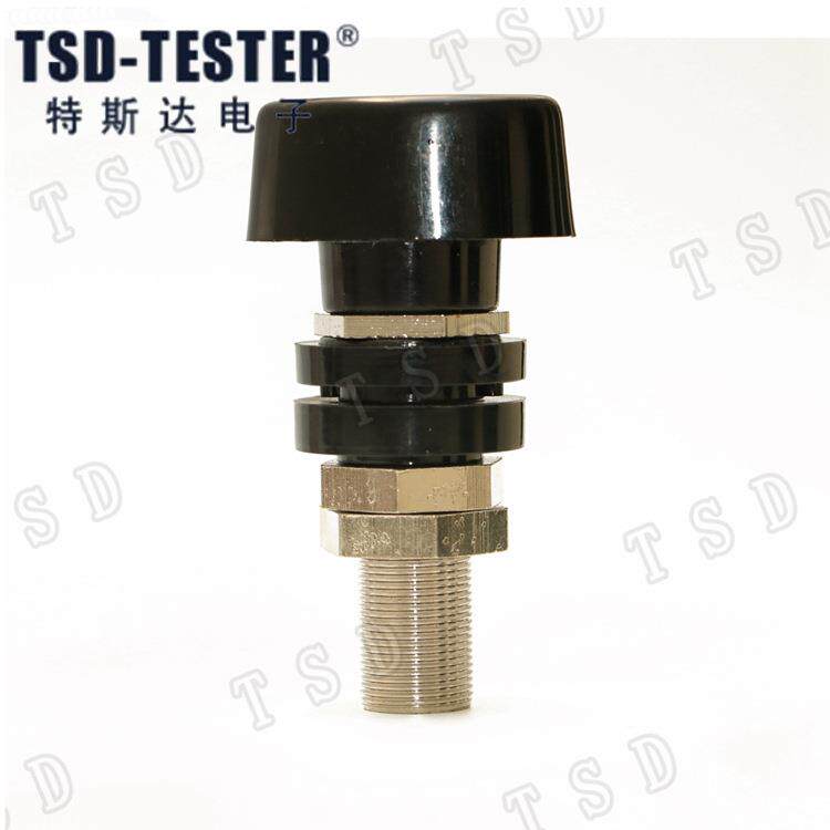 S4937铜大电流4mm插孔螺杆M16接线柱150A/30VAC-60VDC面板安装