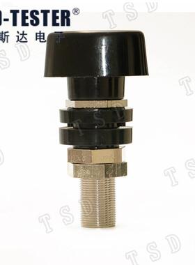 S4937 铜大电流4mm插孔螺杆M16接线柱150A/30VAC-60VDC面板安装