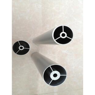 带加强筋三角铝管异型铝管深加工衣柜支架铝型材铝合金三叉管现货