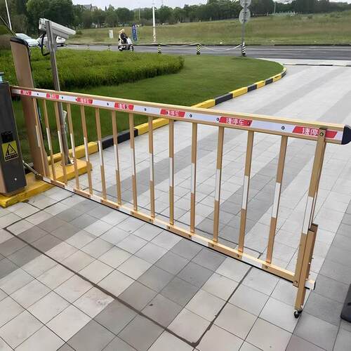 捷顺捷停车栅栏杆道闸栏杆起落挡车栅栏杆停车场小区升降栏杆折叠