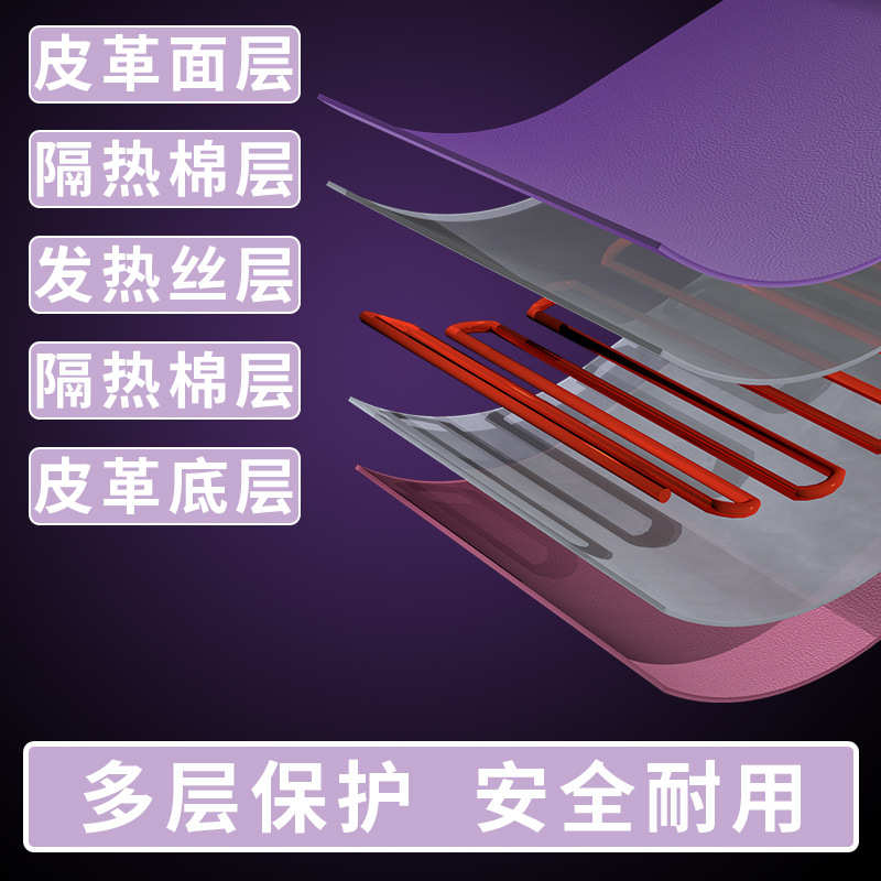 中健肚子按摩器加热敷暖宫按摩腰带揉腹仪器腰椎腰部腹部按摩仪器