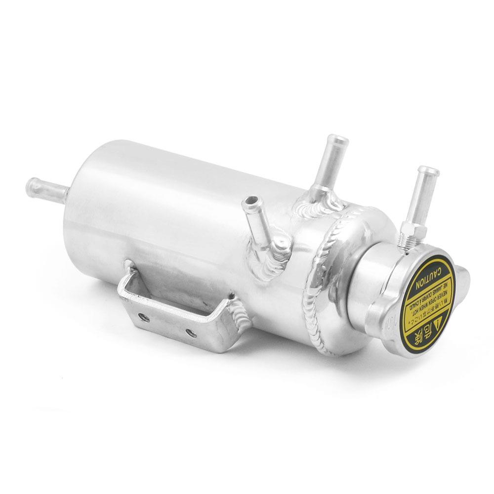 车改装合金HWC油汽箱发动机冷油却液收集罐铝直径60MM机壶