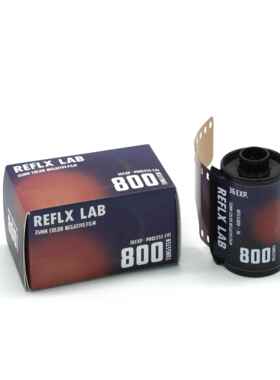 Reflx Lab 800T胶卷 电影卷 36张 油漆暗盒 5219除碳卷C41AI