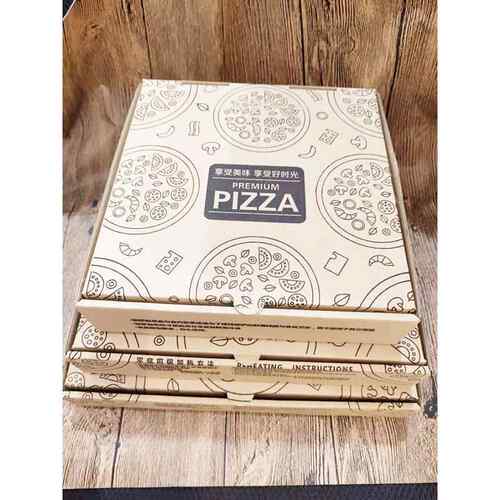 pizza披萨盒牛皮瓦楞披萨打包盒6/7/8/9/10/12寸匹萨盒子包邮