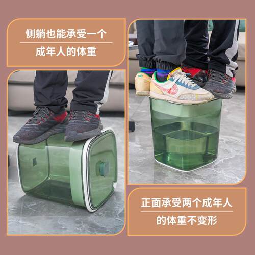 茶水桶废水桶茶具水桶茶台专用垃圾桶茶桌透明接排水桶茶桶茶渣桶