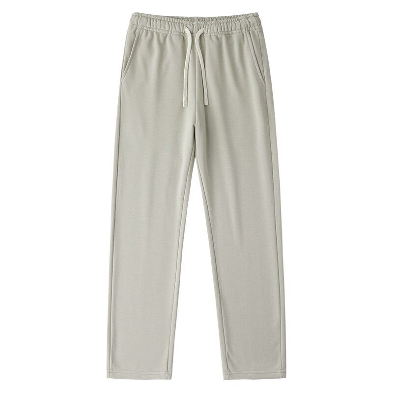 MAROLIO~柔软亲肤紧致有型！直筒毛圈卫裤男女款春秋休闲宽松长裤