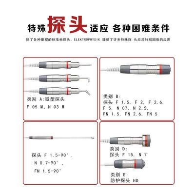 德国EPK MiniTest 745 F2 铁基体涂镀层测厚仪 膜厚仪