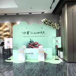 房地产商场户外活动摊位背景桁架搭建立体屋舞台灯光搭建广州承接