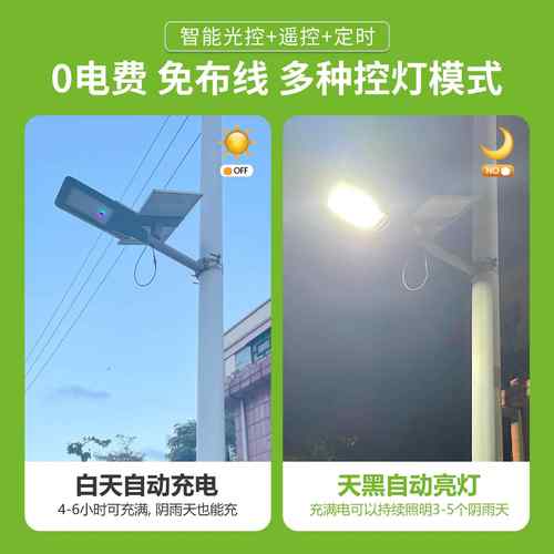 光农村院子照明灯太庭院花VS-SSL-L园太灯阳灯壁装路杆安装户外阳