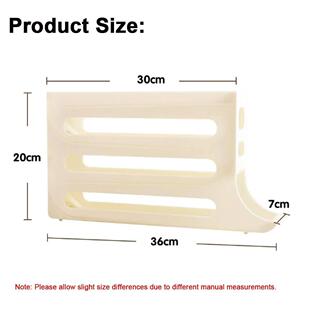 Large for Ref Rack Dispenser Egg Fridge Tiers Capacity