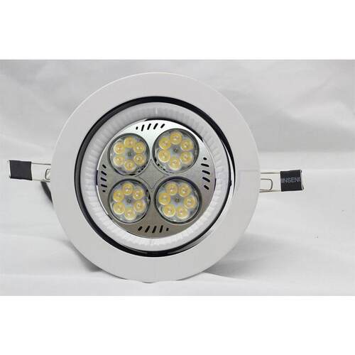 大摇摆 嵌入式调角度LED35瓦欧司朗芯片灯珠par30筒射灯led崁燈