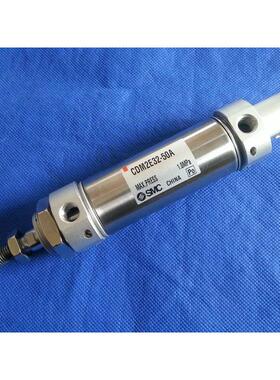 SMC原装 CM2E32-25A/50A/75A/100A/125A/150A/175A不锈钢迷你气缸