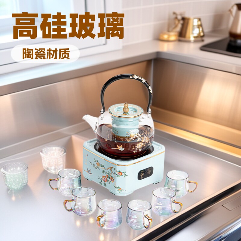 高硅玻璃触摸电陶煮茶炉