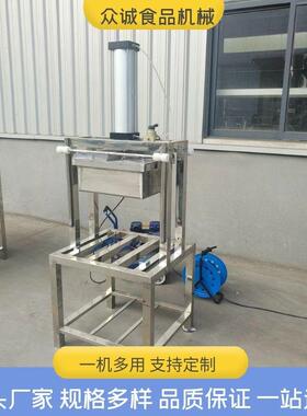 多功能切块机自动化操作气动数控豆腐皮豆腐豆干切块设备全自动