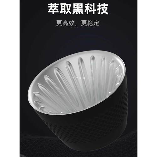 A5L咖啡滤杯套装双层不锈钢专业手冲V60滤纸蛋糕杯手冲壶套装