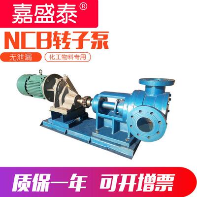 NCB不锈钢转子泵ncb6m3/h糖浆巧克力输送泵高粘度卫生级食品泵