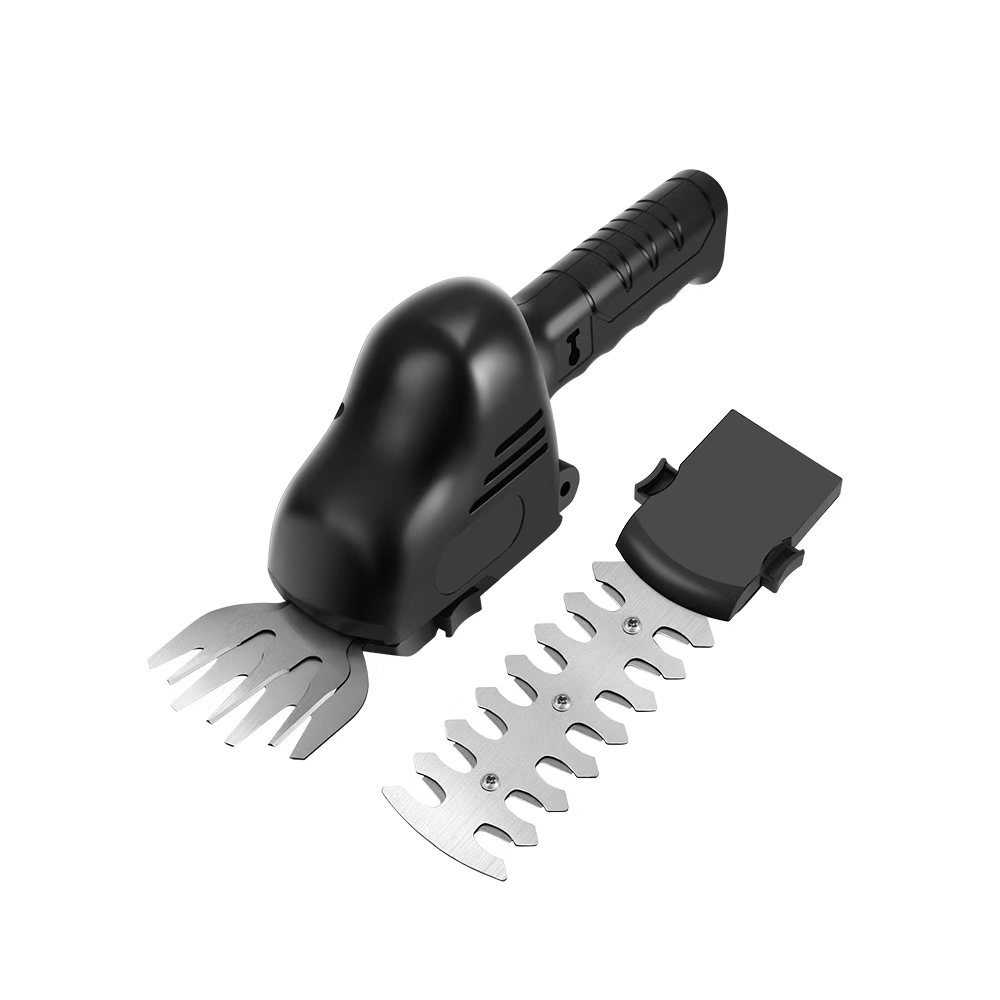绿篱机20000RPM可充电手持式家用灌木除草修剪割草机花园工具