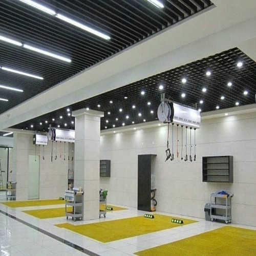 可车房厂家洗玻璃钢格栅网格直供汽车排水格栅排水防滑切割