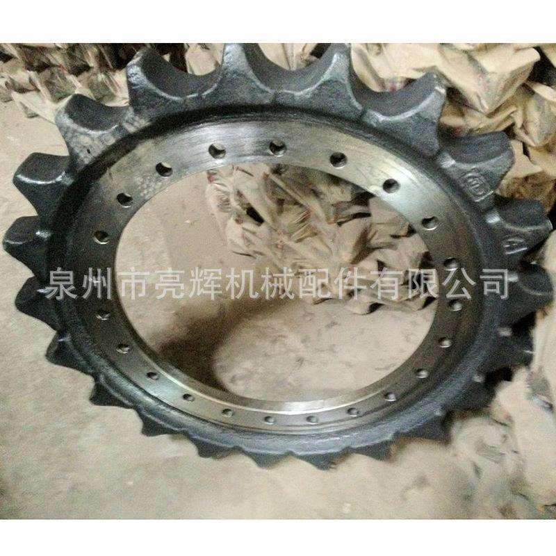 住友挖掘机SH200驱动齿圈行走齿轮支重轮导向轮拖轮链条四轮一带