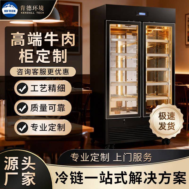德国同款牛肉熟成柜商用牛肉排酸柜牛肉柜西餐烤肉冷藏恒温展示柜