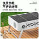 新款 小型烤炉户外无烟露营碳烤炉家用手提烧烤架 折叠烧烤炉便携式