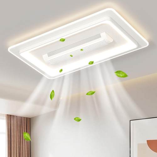 客厅灯无叶风扇灯一具灯全体光谱护眼吸顶约无品牌/灯中山灯简大