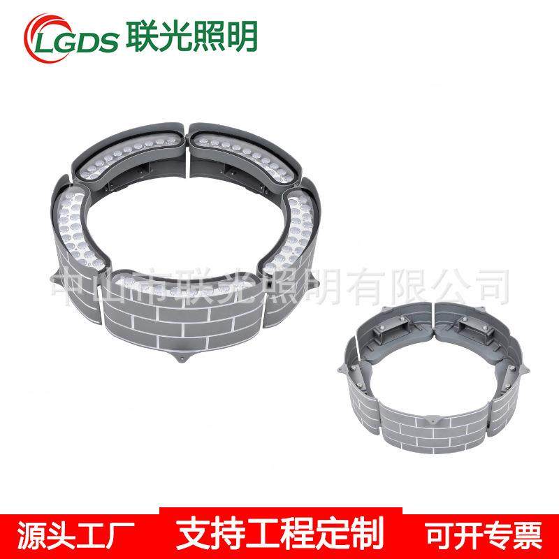 厂家led抱树灯景观亮化射灯512工程照树灯 七彩地插灯链条抱柱灯