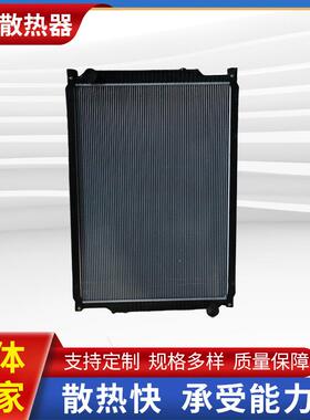 现货铝塑客车挖机装载机农机散热器水箱重汽752W06100-0041