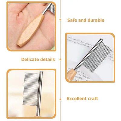 Dog Comb Pet for Dogs Grooming Pets Stainless Steel