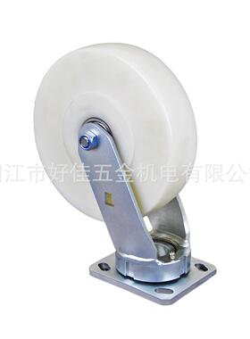 HJ802005抗源头工产品厂8X2超龙重型冲击万向尼脚轮