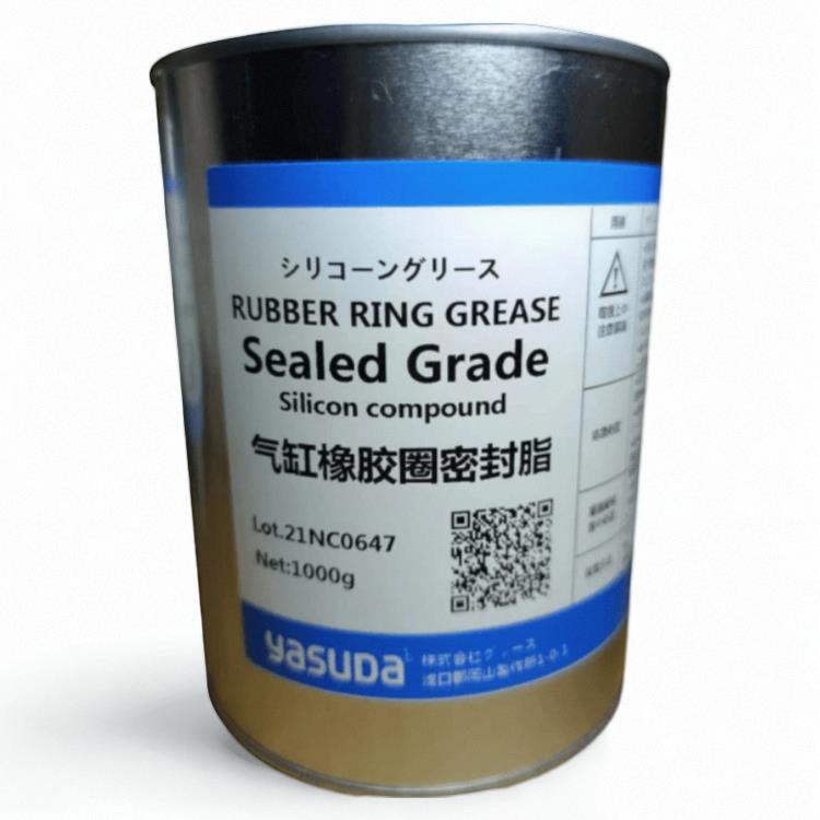 进口YASUDA气缸密封脂硅脂真空润滑油密封硅脂O型圈橡胶防水保养