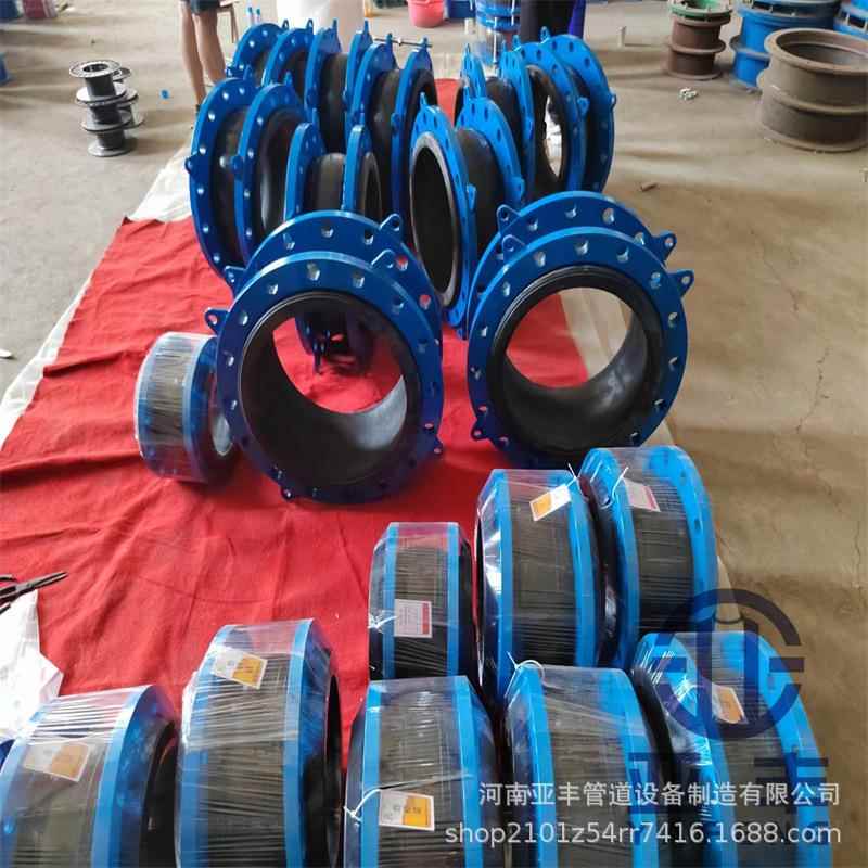 现货销售卡箍式橡胶接21箍式柔头卡性接胶头橡软连接型号齐全