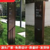 标识牌指引牌户外导向牌道路牌停车场指示牌楼层索引牌景区导视牌