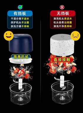 蒜泥电打蒜器捣蒜器EBA搅蒜肉器绞蒜蓉拉神器家用大蒜蒜蒜末搅碎