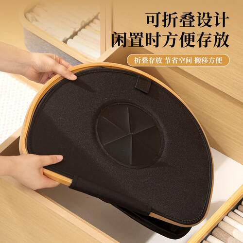 跨境带盖饮料瓶收纳篮可折叠空瓶存放瓶子收集箱手提袋收纳篮