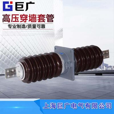 CWW-35KV/2500A3000A-4000A户外高压穿墙套管CWB-40.5KV铜排陶瓷