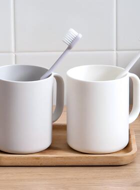 漱口杯2026热卖刷牙杯子不发霉刷牙杯漱口杯情侣牙刷杯创意简约牙