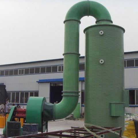 玻璃钢脱硫塔喷淋塔酸雾吸附塔废气净化处理设备碱洗塔湿式除尘塔